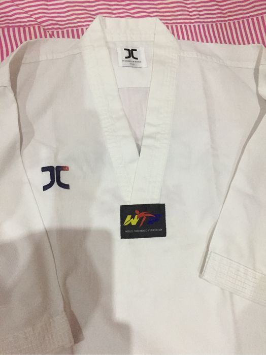 Fato taekwondo crianca  8a12 anos