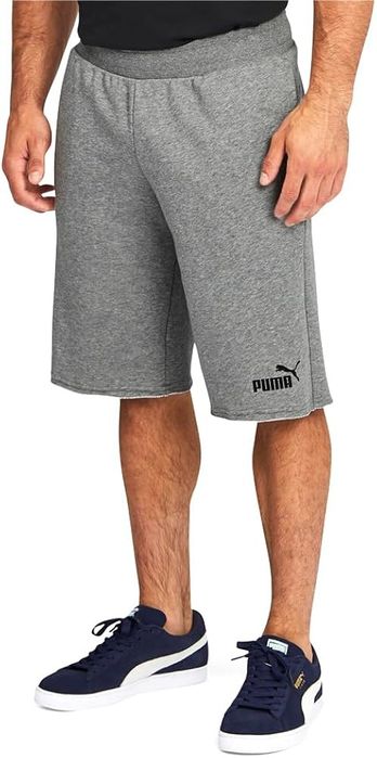 Оригінал Шорти Puma ESSENTIALS Logo 682594 03 пума сірі оригинал   S M L