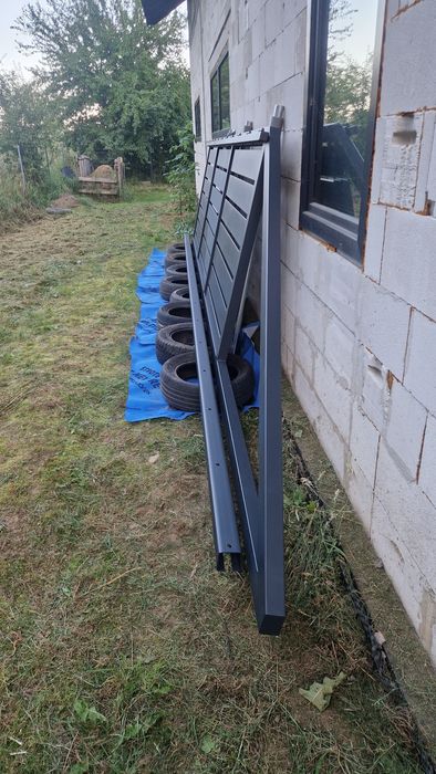 Brama przesuwna  500 cm w świetle