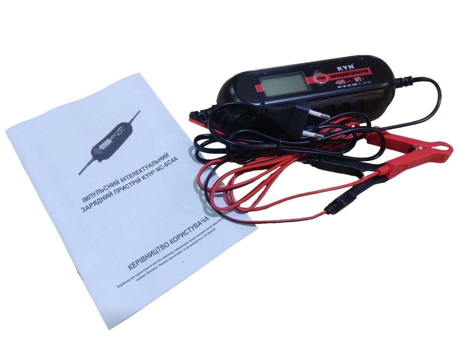 Зарядное устройство Зарядний пристрій АКБ 6V/12V с LCD дисплеем