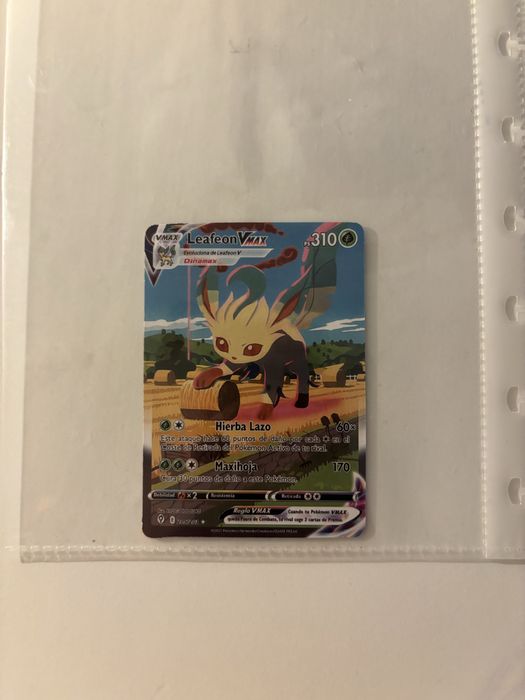 Carta Pokémon LeafeonVMAX 205/203