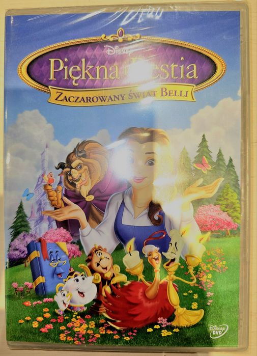 Piękna i Bestia. Zaczarowany świat Belli dvd NOWY w folii