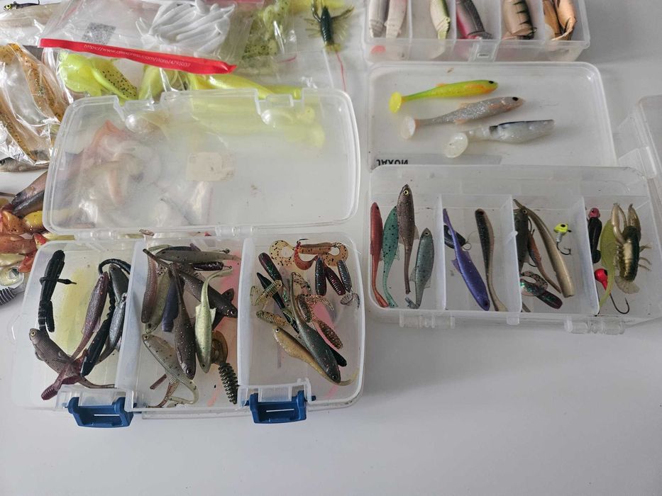 Zestaw przynęt gumowych