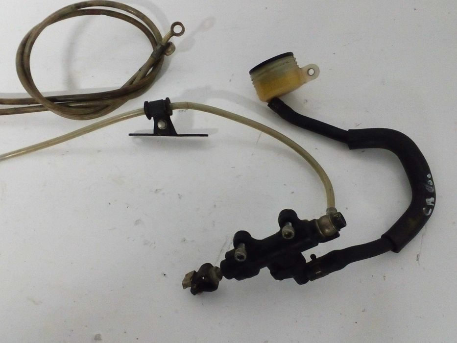 Honda cb 600 hornet pc36 przewody hamulcowe w oplocie p+t