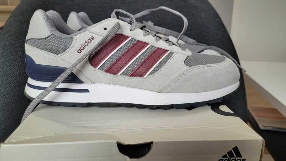 buty męskie Adidas SKÓRA sportowe 42 2/3