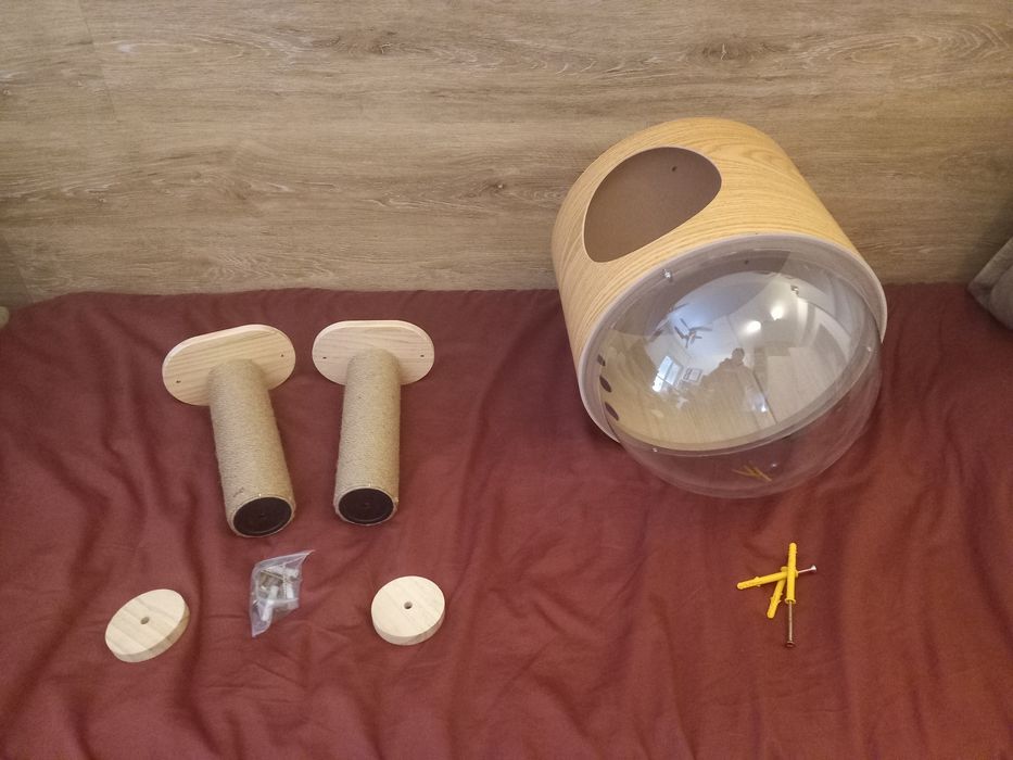 Refúgio Gato Janela (Eficaz para Socialização com cães)