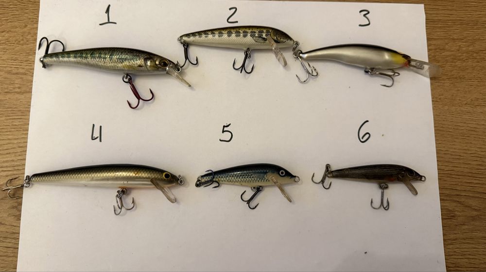Amostras Rapala, Storm…