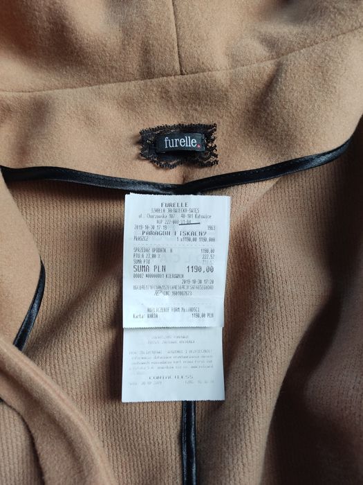 Płaszcz Furelle,weekend, max mara S wiosna jesień idealny.  35