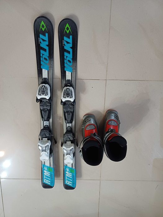 Narty völkl r.90 + buty 18.5