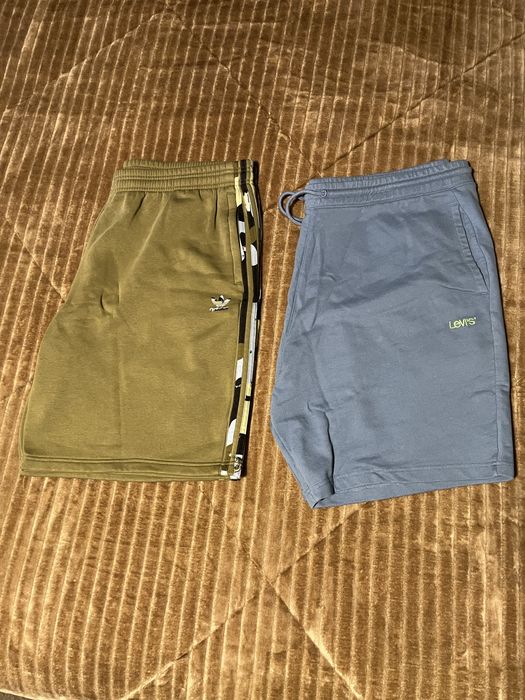 2 calções ADIDAS e LEVI’S novos XXL