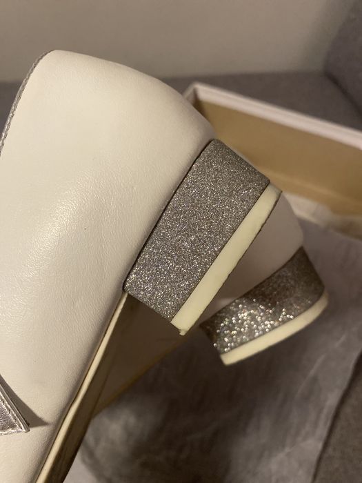 Buty komunijne dla dziewczynki 38 białe