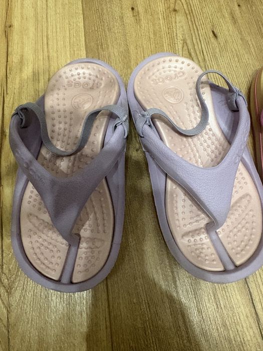 Buty crocs klapki sandały zestaw C9 C10 rozm. 26-27