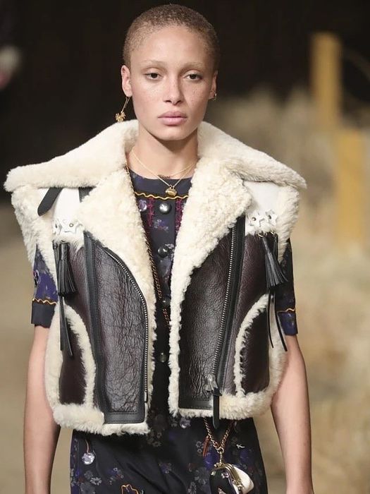 Coach жилет хутро натуральне мех наиуральный оригинал