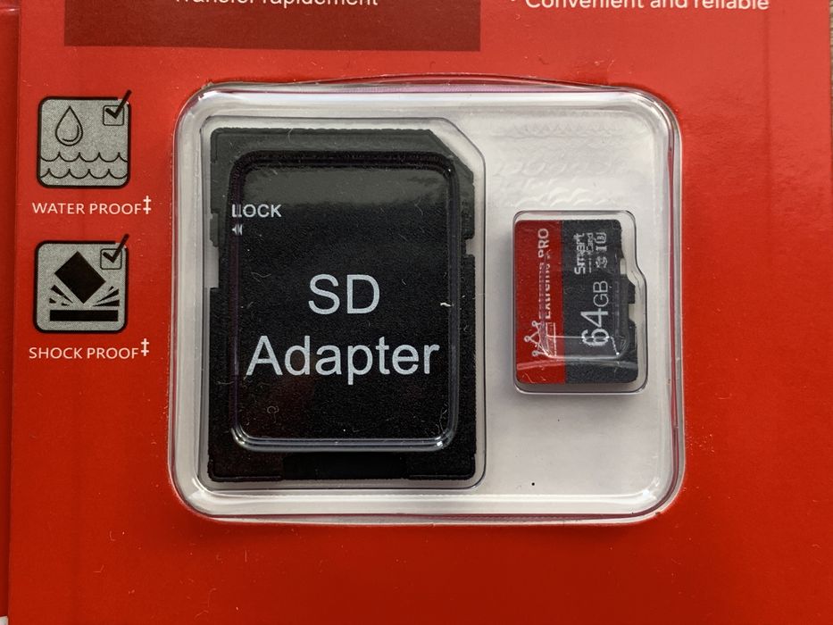 Карта пам'яті Extreme Pro MicroSD 64GB Class 10 U1 перехідник SD