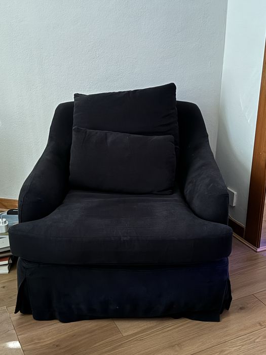 Armachair Zara Home Van Duysen Azul Escuro