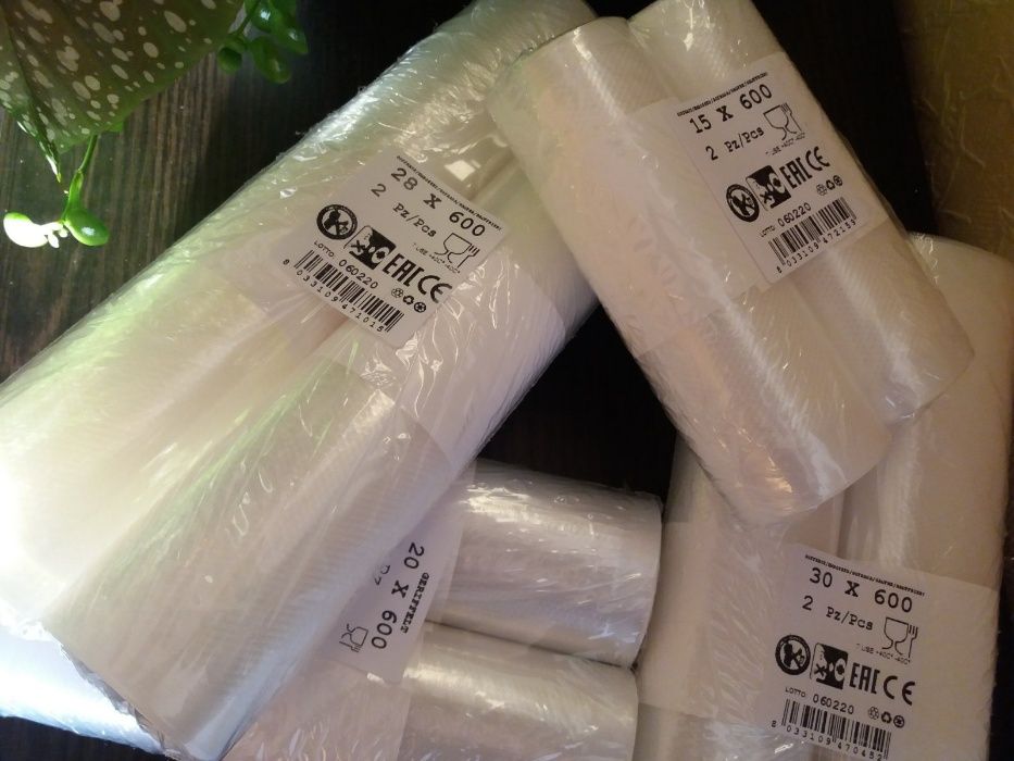 Вакуумные расходные сменные в рулонах пленка пакеты для вакууматора