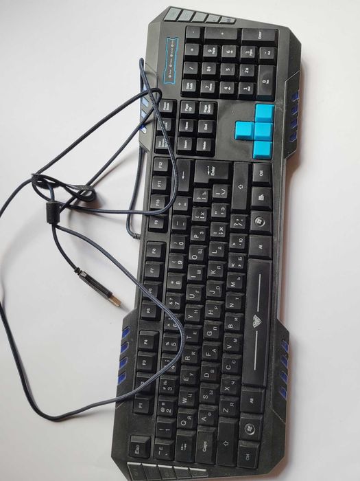 Клавіатура дротова Aula Surprise Evil USB Black