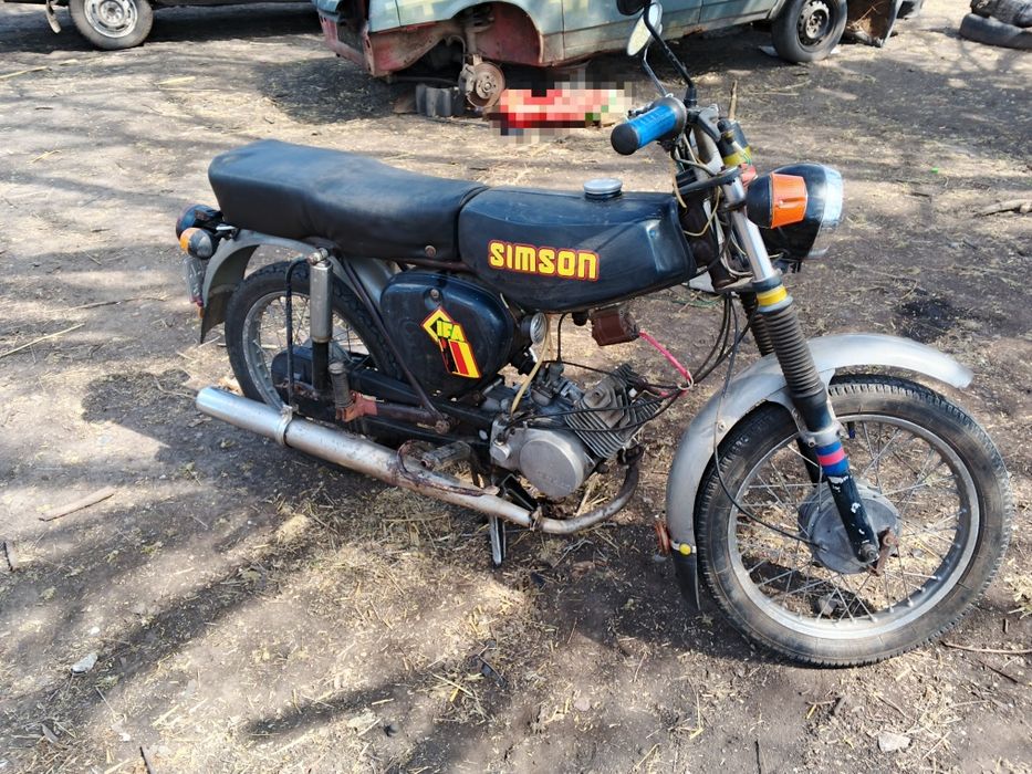 Продам мотоцикл SIMSON