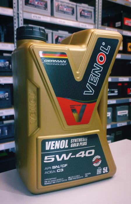 Olej 5W40 5L Venol Oryginał syntetyczny
