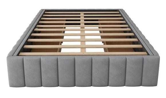 Estrutura base de cama estofada 140x200 c/ gavetas NOVA