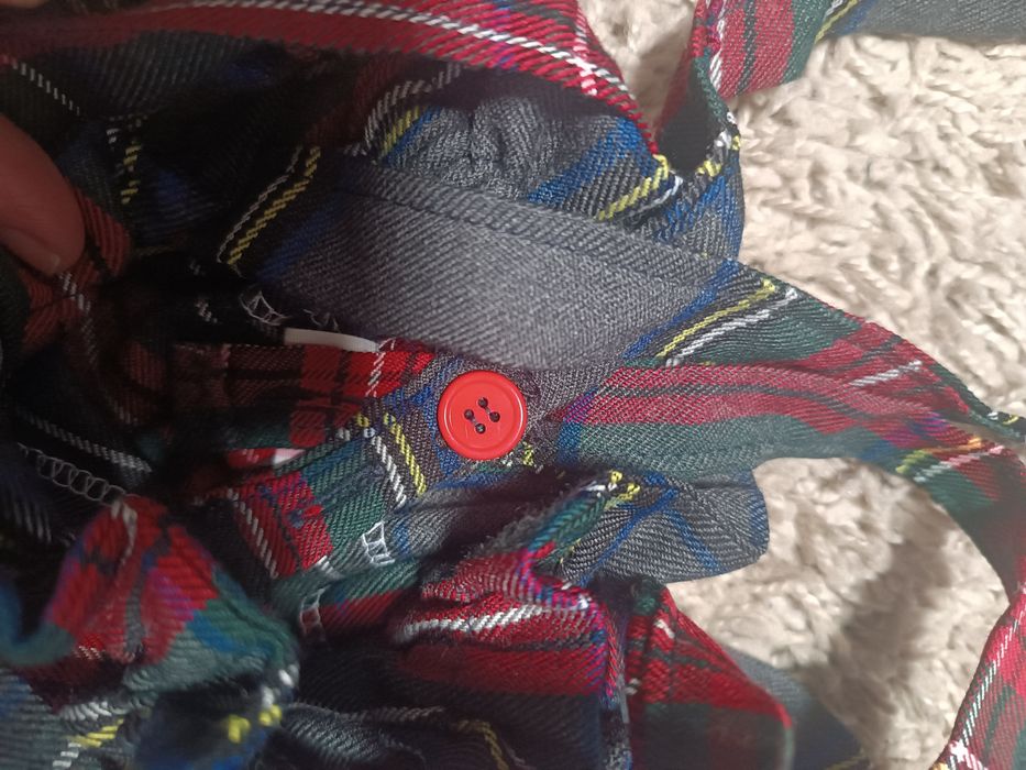 Saia Jardineira tons natalícios