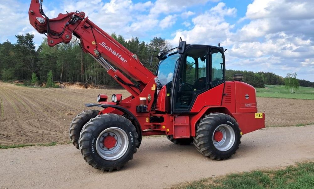 Schaffer 8610T, ładowarka przegubowo, teleskopową, Weidemann, manitou,