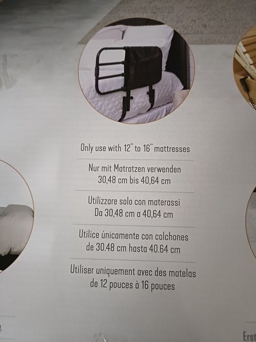 Protecção guarda lateral de cama