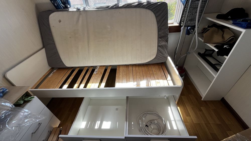 Cama solteiro + colchão
