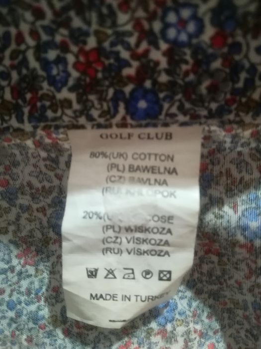 Koszula w drobne kwiatki