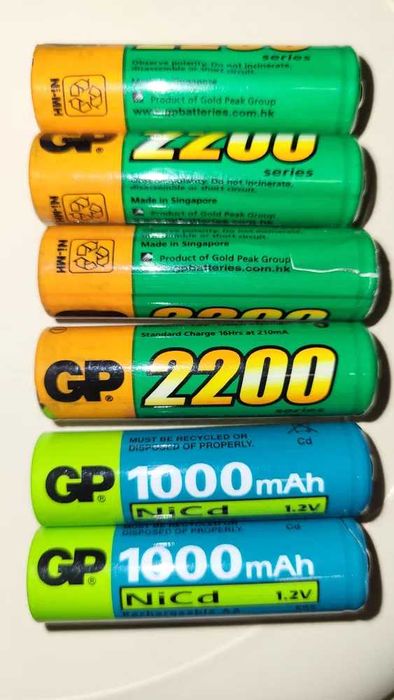 Rechargeable AA, C, and 9V (9-volt) Batteries: Ni-MH, Ni-Cd, and Lithium64740591789442122