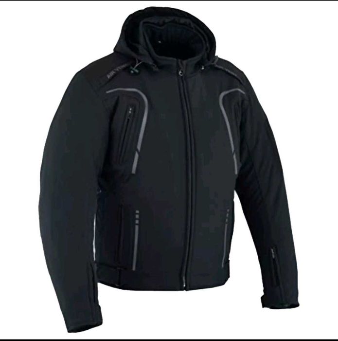 Casaco de mota softshell c/proteções mota scooter novo