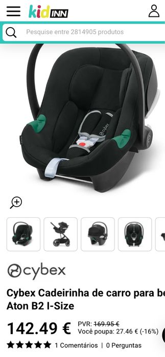 Ovinho e base isofix