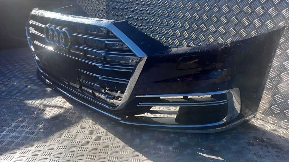 Zderzak przód przedni Audi a8 D5 kompletny pdc xenon spryski