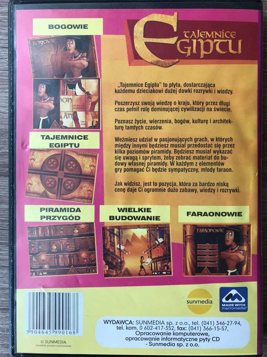 gra Tajemnice Egiptu pc
