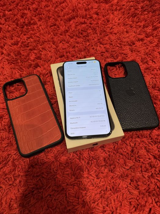 iPhone 15 Pro Max 512 Gb ! Neverloock Blue Titanium 91%Акб