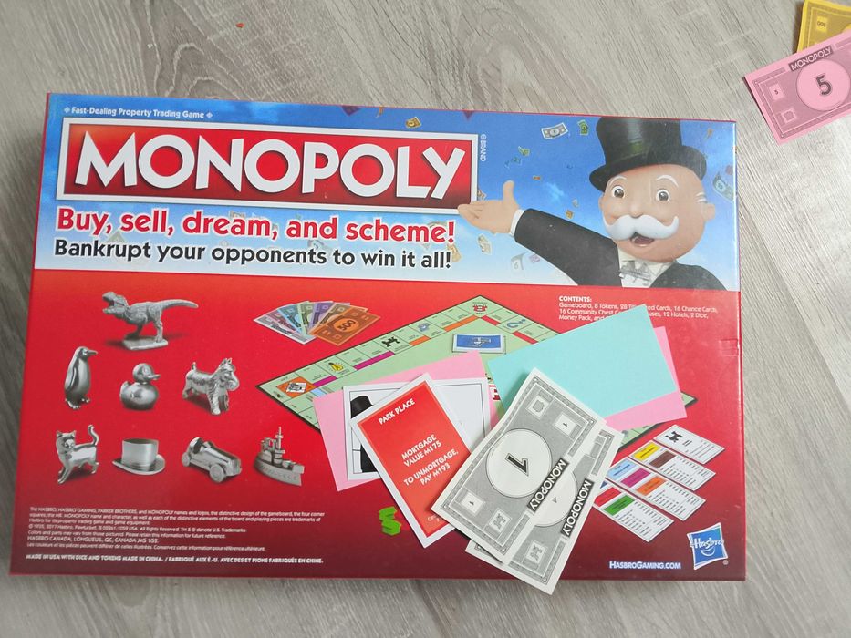 Gra Monopoly Wersja angielska