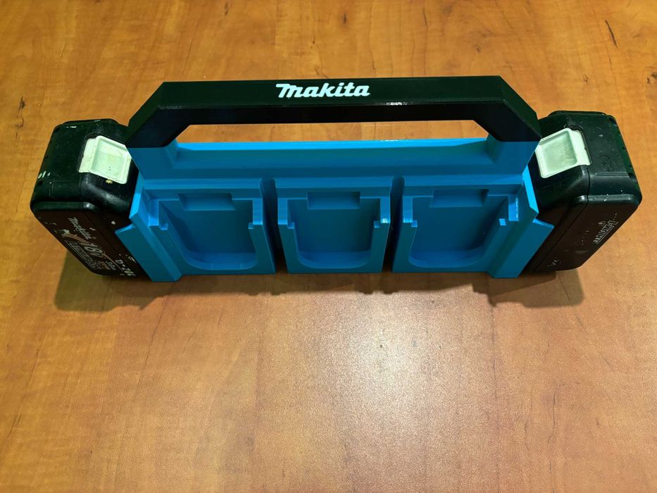 Uchwyt koszyk do baterii Makita 18V, 8 akumulatorów