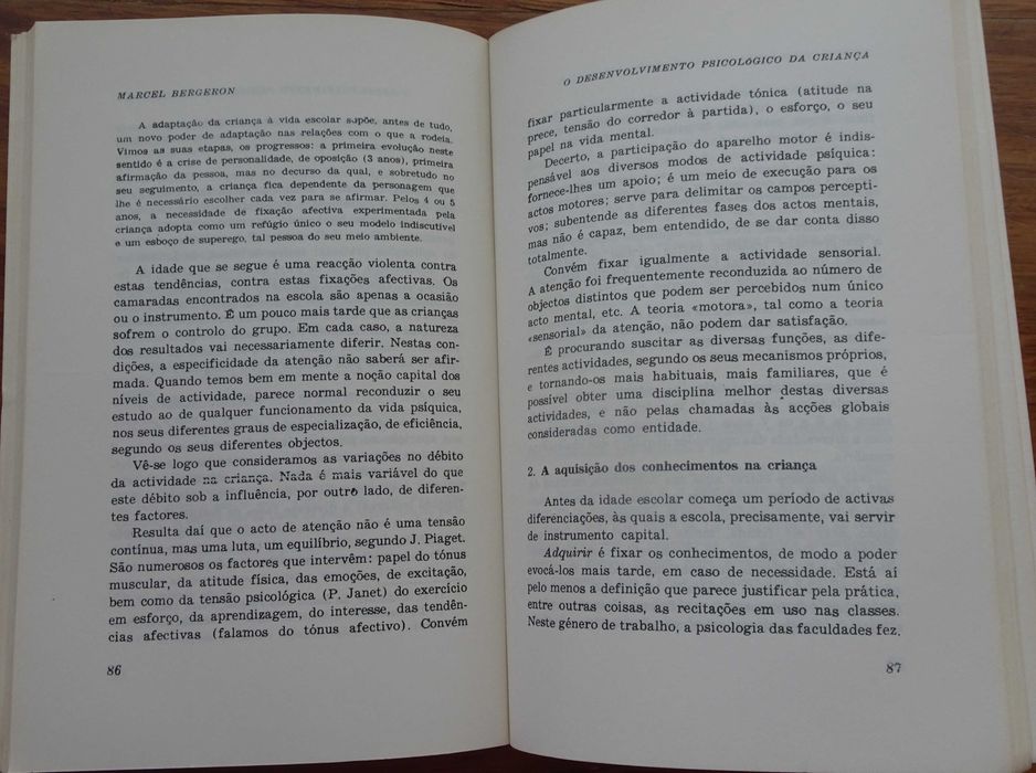 O Desenvolvimento Psicológico de Criança