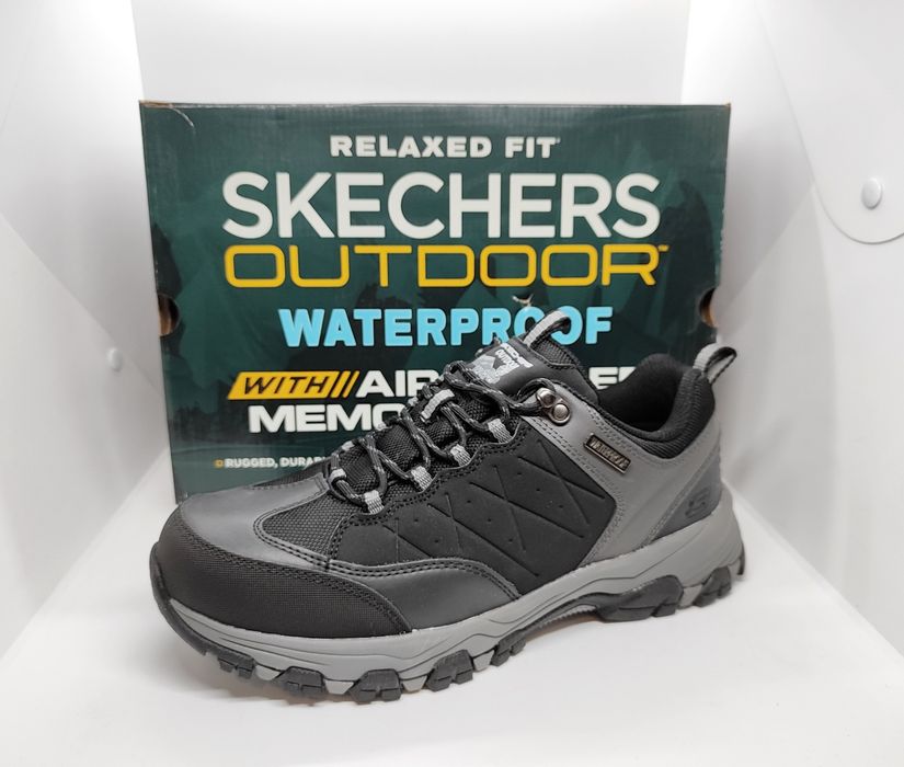 кожаные 29 30см водонепроницаемые кроссовки Skechers оригин