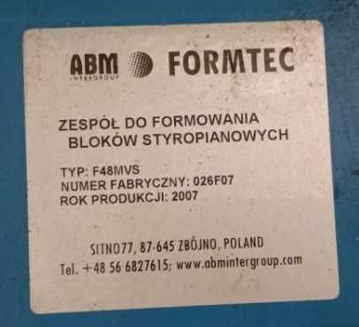 Linia do produkcji płyt styropianowych