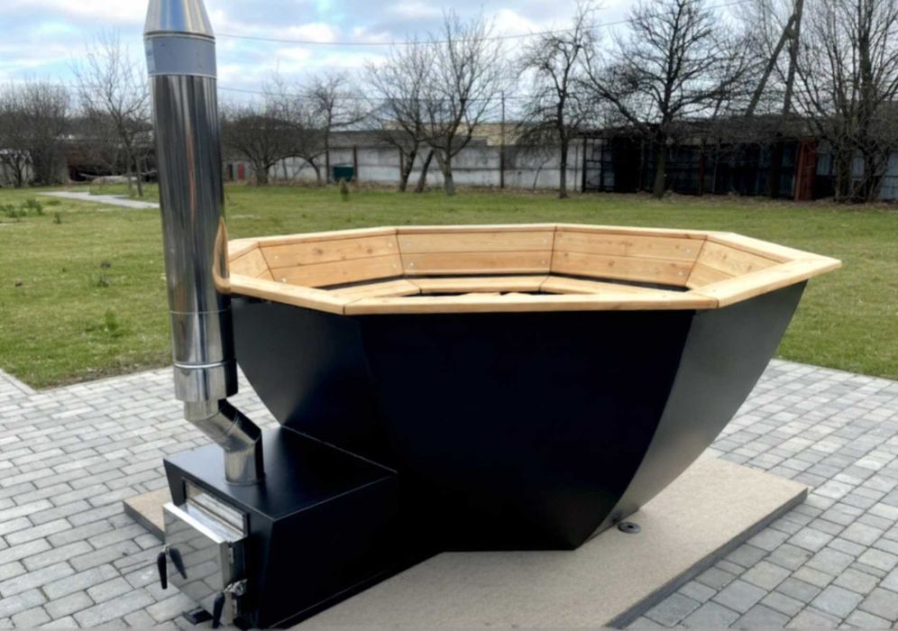 Чан на дровах | Карпатский чан купель | Метал и Нержавейка | ВИРОБНИК