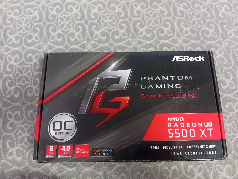 Rx 5500 xt nowa Asrock