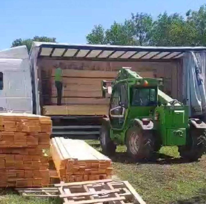 Пиломатеріали Дошка обрізна(необрізна) 155*40*3м (Кроква. Балка. Брус)