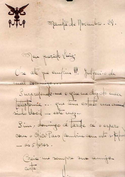 Correspondência Visconde do Torrão (1924)