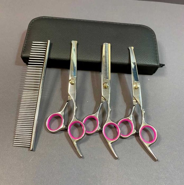 Ножиці для стрижки набір тварин грумінг набір