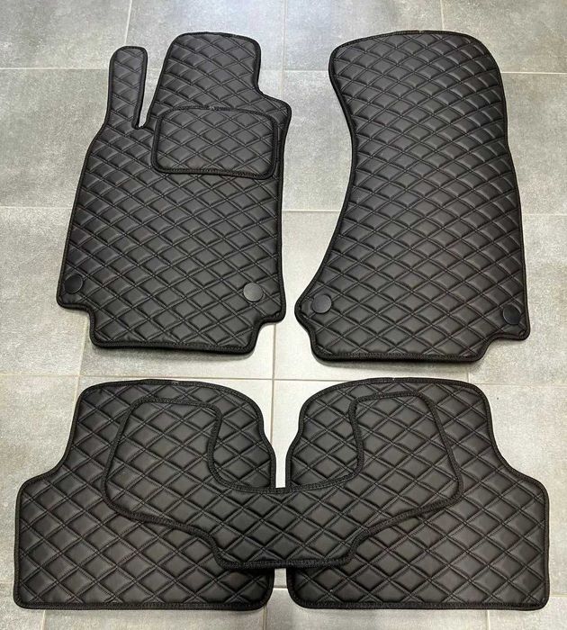 Коврики із екошкіри для Ауді\ Audi A3\ A4\ A6\ A5\ A8\ A7\ еко кожа