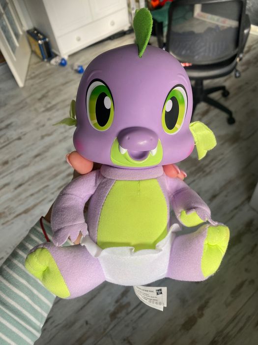 My little pony smok spike interaktywna edukacyjna zabawka uczy gra