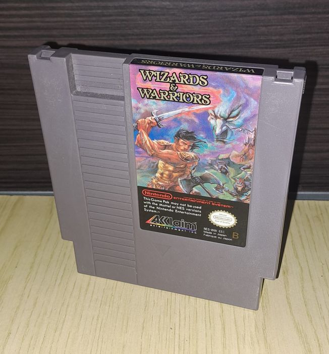 Wizards & Warriors NES PAL