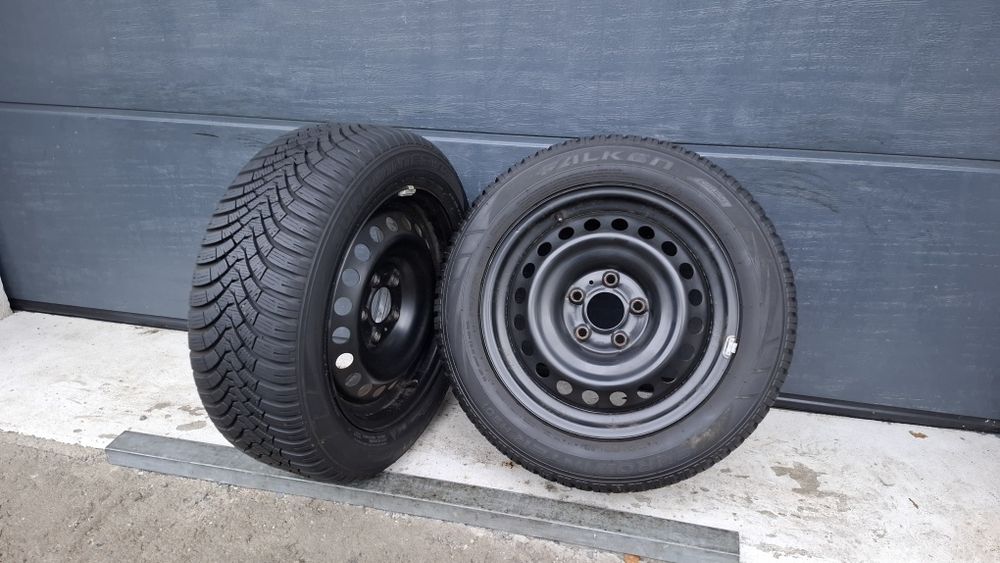 2x koło zimowe 205/55 R16 Nissan 5x114.3 Primera