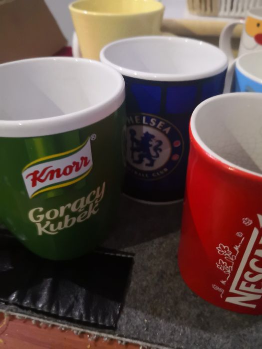 Kubki różne Nescafe kolekcjonerski